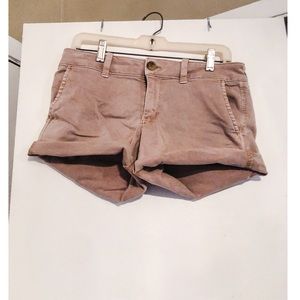 Stretchy jean shorts